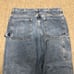 Vintage 90s Calvin Klein Baggy Carpenter Jeans Men Size 38x32 Skater Grunge
