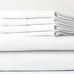 6 Piece King Size Sheet Set- White