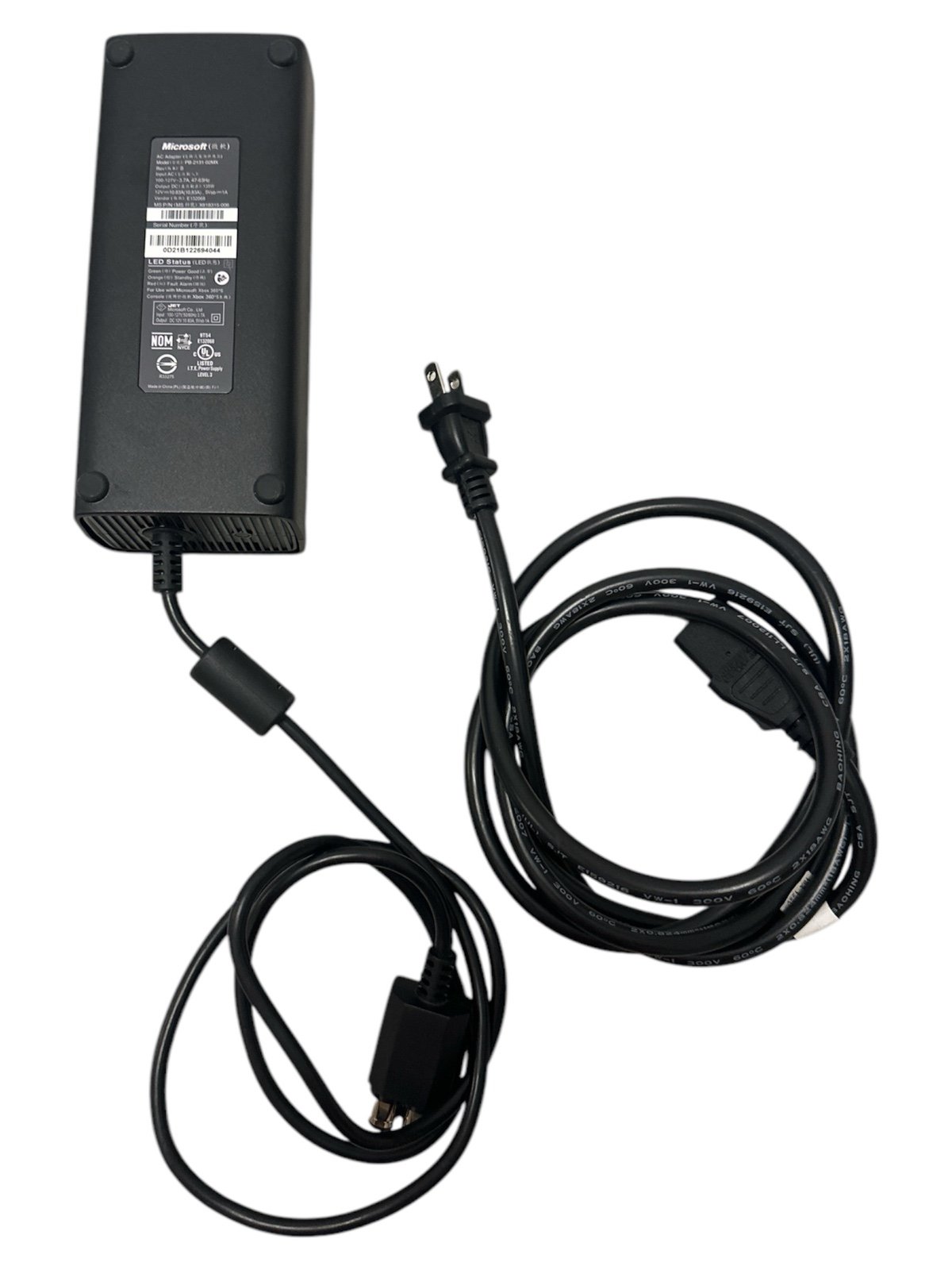 Xbox 360 Power Supply AC Adapter