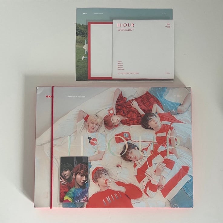 TXT photobook taehyun beomgyu unit photocard