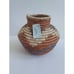 2 Primitive Coil Baskets Hand Woven Pakistan Xtra Fine Color Potter 12 & 2.5