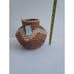 2 Primitive Coil Baskets Hand Woven Pakistan Xtra Fine Color Potter 12 & 2.5