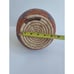 2 Primitive Coil Baskets Hand Woven Pakistan Xtra Fine Color Potter 12 & 2.5