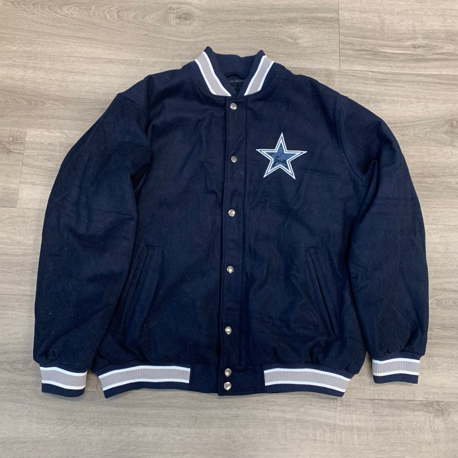 Vintage NFL Dallas Cowboys Heavyweight Varsity Jacket Men’s Size 2XL