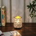 Crystal Wax Melt Warmer Electric Oil Burner Wax Melt For Home, Kitchen Silver