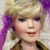 Rare Paradise Galleries Patricia Rose MISTY Showgirl Dancer 17 Porcelain Doll