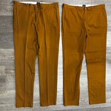 J Crew 770 Straight Fit Chino Pants, Coffee Brown/ Navy Blue