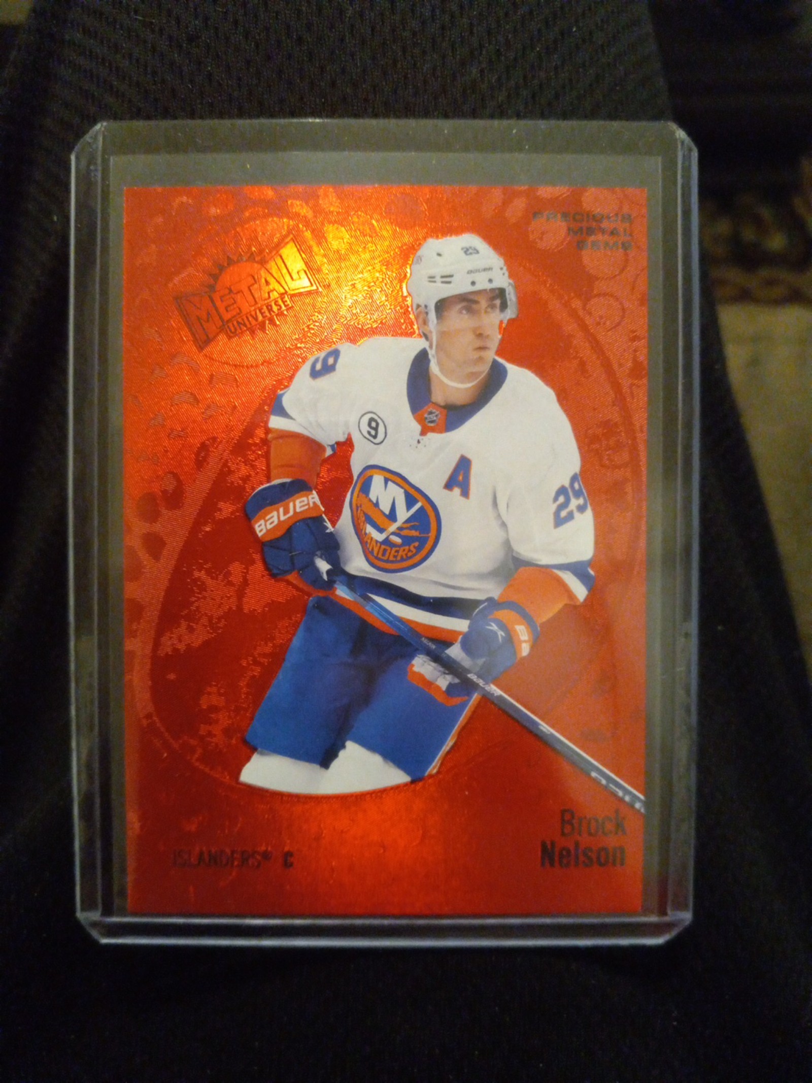 2022-23 Islanders Brock Nelson SSP PMG red /100