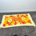 2 Vintage Floral Bath Towels