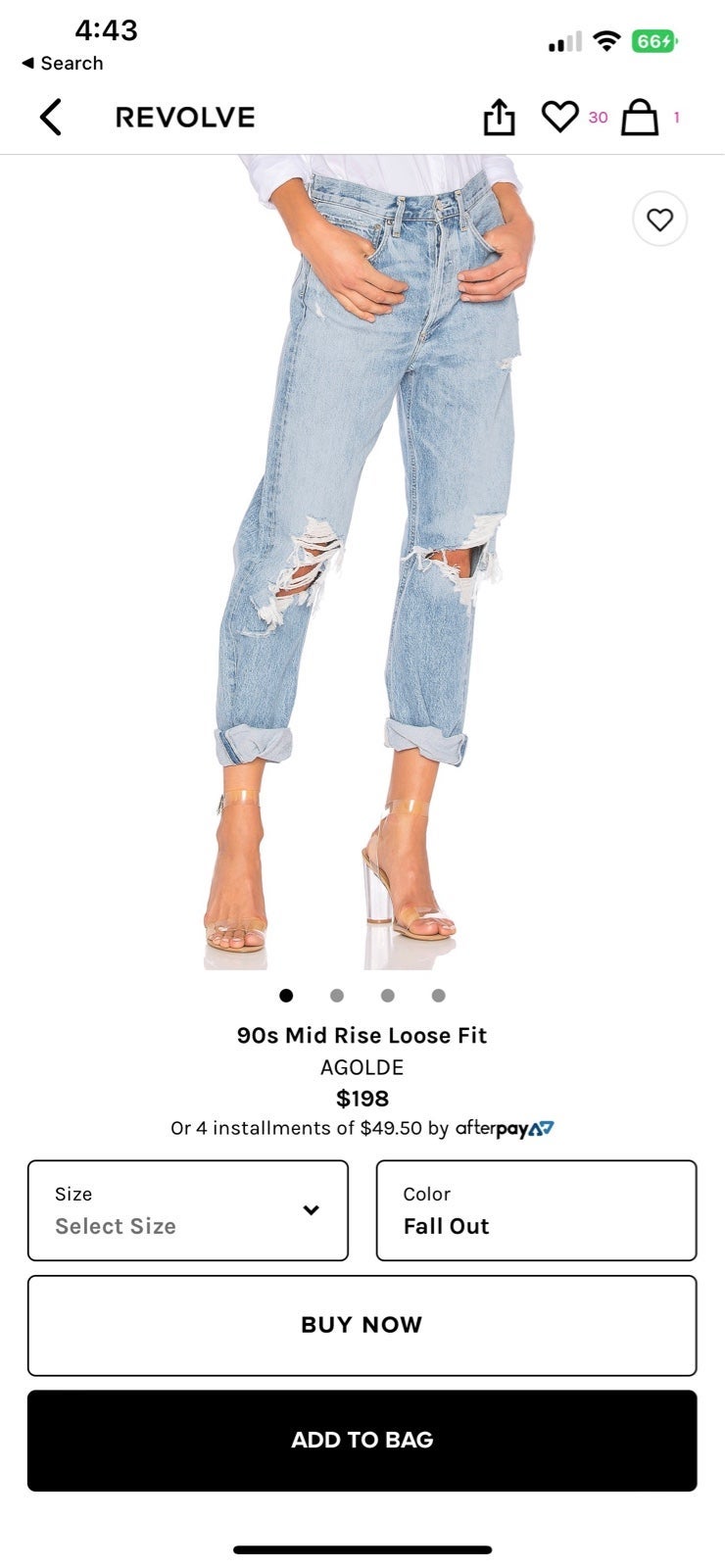 agolde 90s midrise jeans