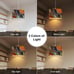 Plug in Pendant Light Abstract Diagonal Geometric Vibrant Colored Polarized Ligh