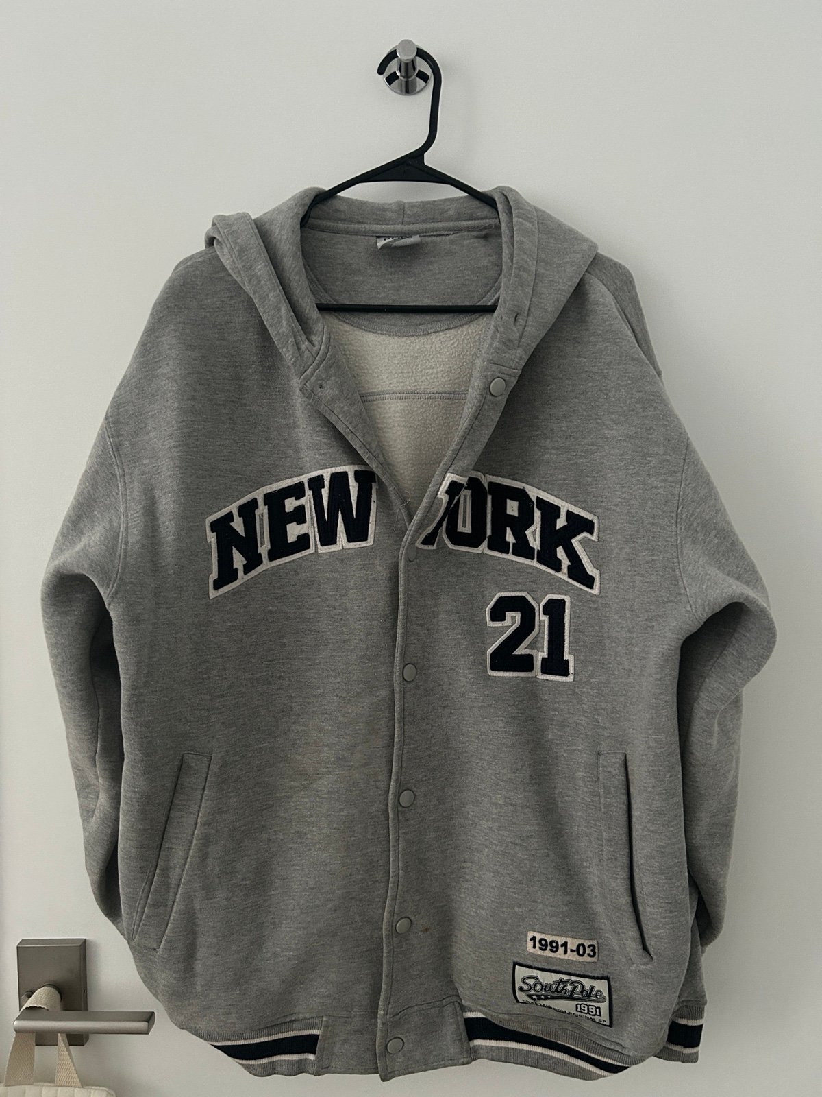 vintage New York baseball jacket