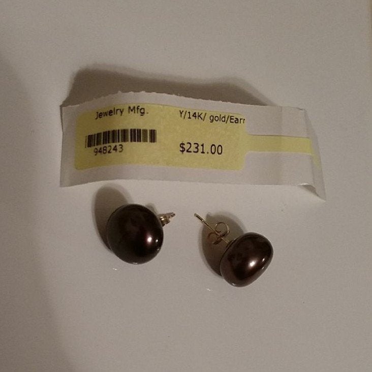 ❣Pearl & 14K Gold Earrings❣