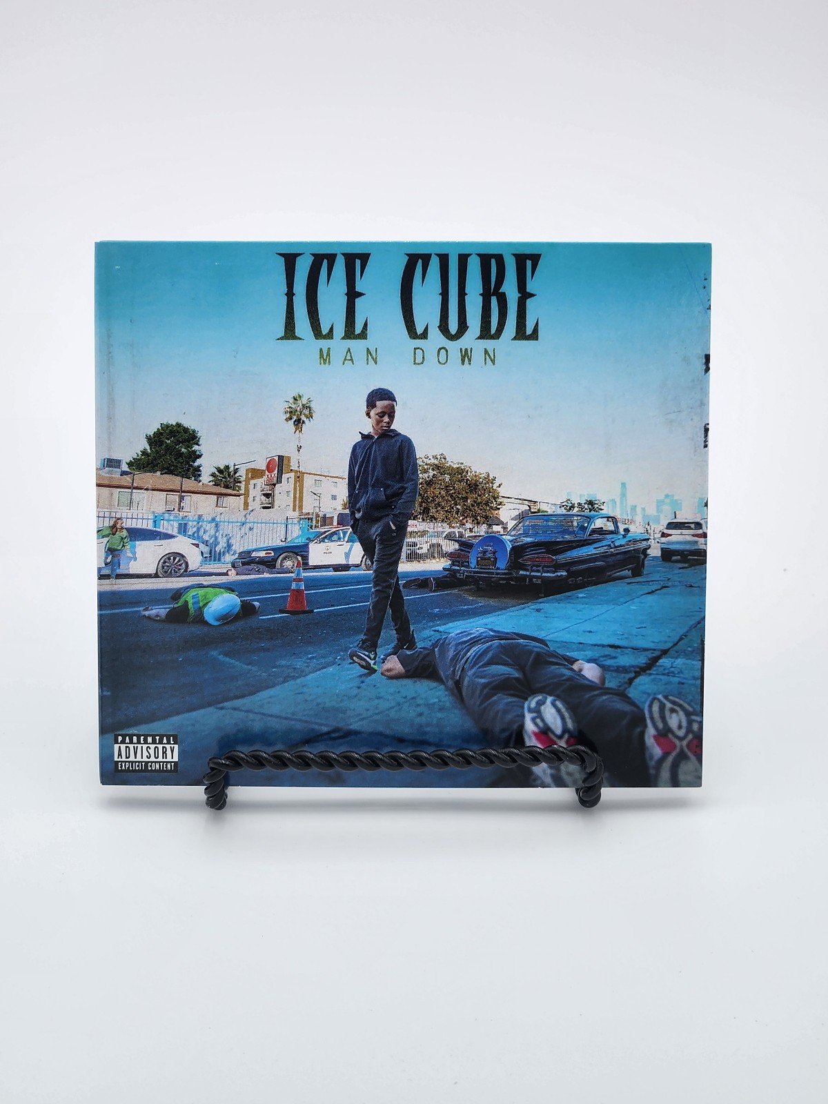 SIGNED Ice Cube - 'Man Down' CD with Autographed Insert - Fast Shipping ✅