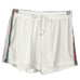 NWOT SAMMY Short Men XL White Rainbow Stripes Pull On Fabric USA