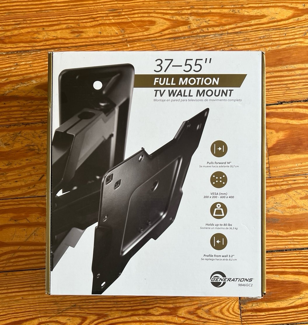 *NIP* FULL MOTION TV WALL MOUNT 37 - 55 Model # 9846GC2