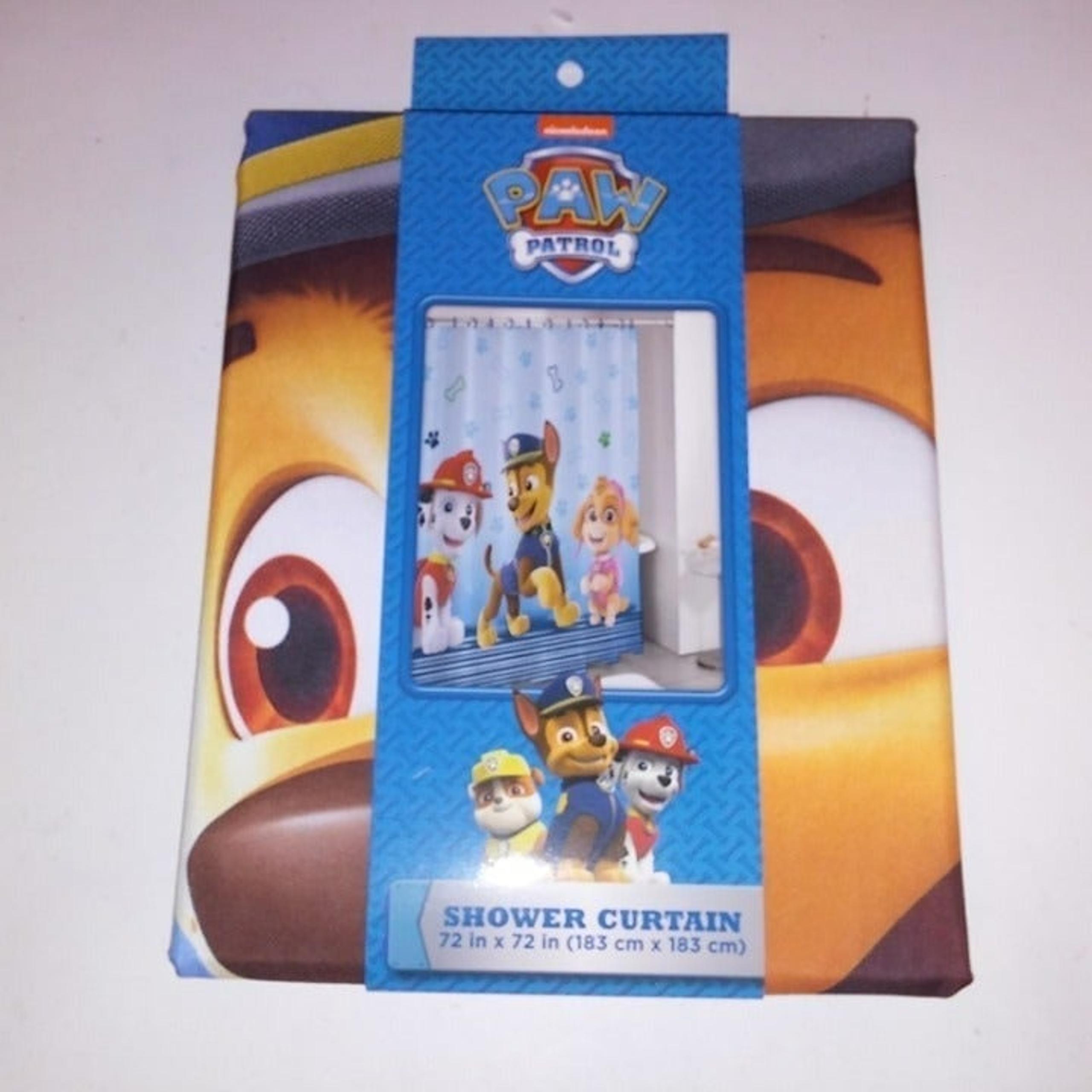 Paw Patrol Shower Curtain 72 in x 72 in