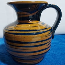 Italian Pottery Thrown Pitcher