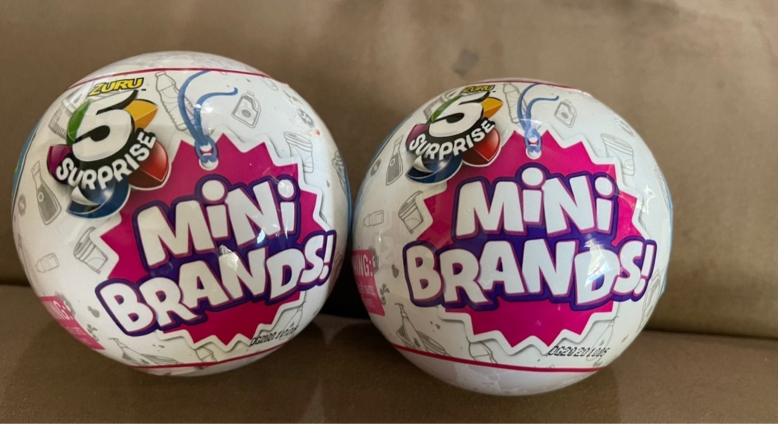 Zuru Mini Brands series 1 ball bundle of 2