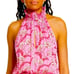 A.L.C. Floral halter slik top