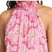A.L.C. Floral halter slik top