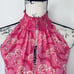A.L.C. Floral halter slik top