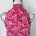 A.L.C. Floral halter slik top