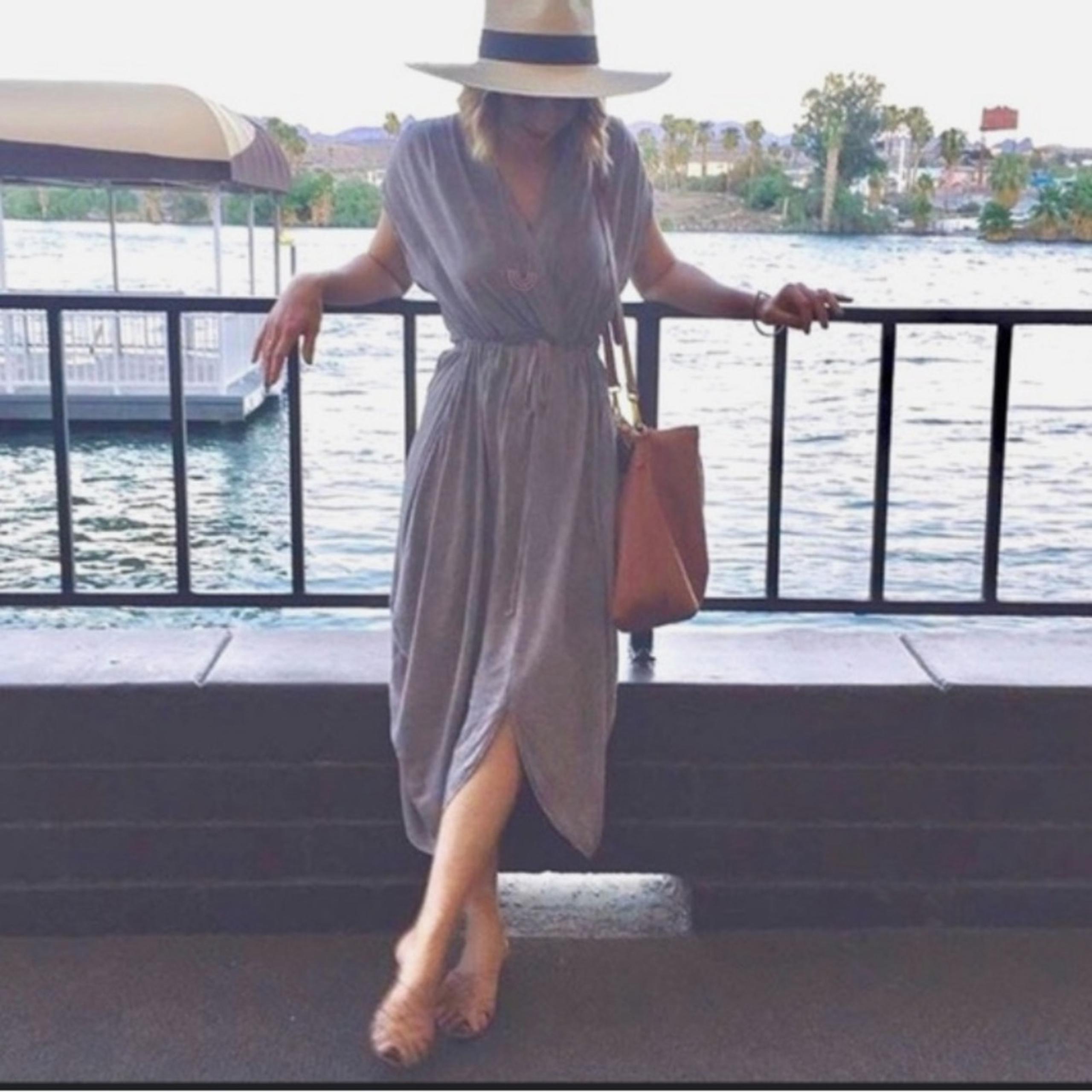 Anthropologie x Odell Faux Wrap Tulip Dress. Size XXSP run big