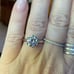 Classic 6 prong setting 3 ct moissanite solitaire