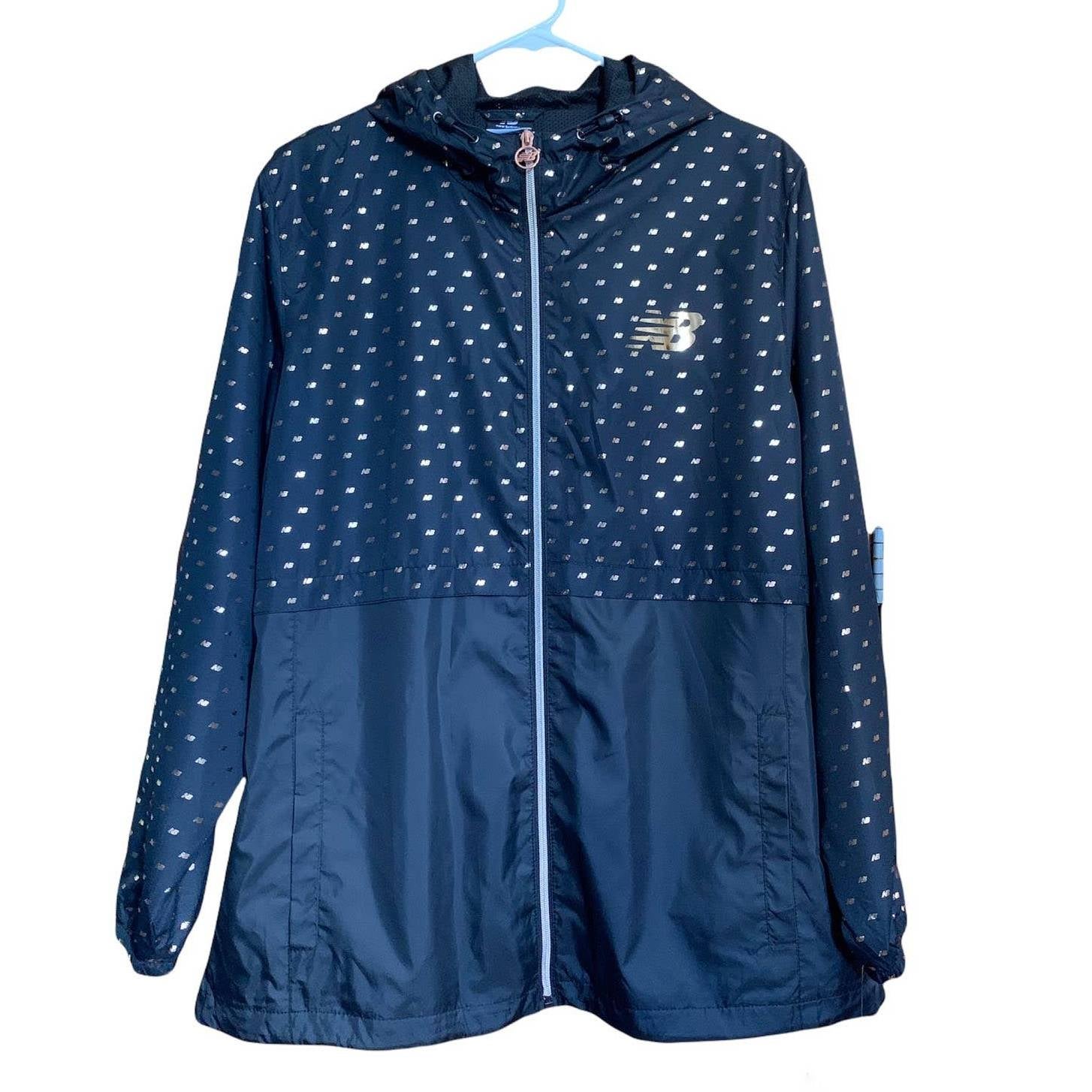 New Balance Water Resistant Fabric Hood Jacket (Size: 2X)