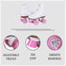 Chicago Skates Girls Rink Roller Skate - White Youth Quad Skates