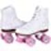 Chicago Skates Girls Rink Roller Skate - White Youth Quad Skates