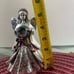 This Reed & Barton Silver Christmas 6 Angel Music Box plays Hark the Herald An