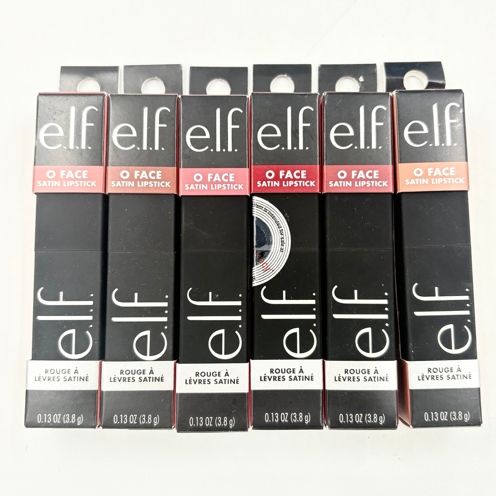 Wholesale Lot of 40 elf O Face Satin Lipstick