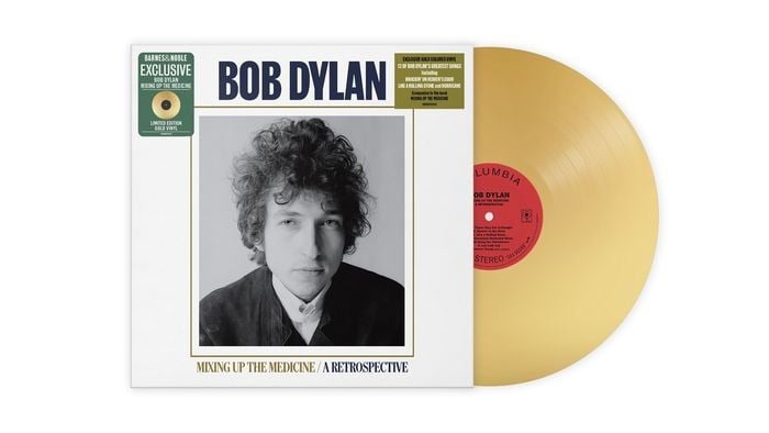 Brand New Sealed Bob Dylan Mixing Up The Medicine Gold Vinyl LP