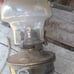 antique home decor hurricane lamp.