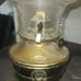 antique home decor hurricane lamp.