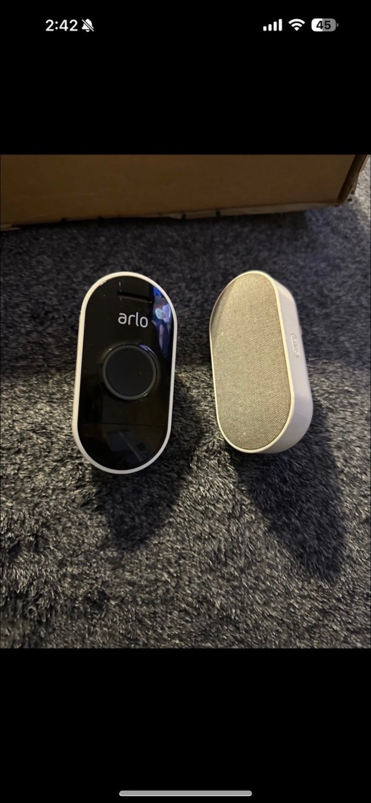 Arlo AAD1001-100NAS Smart Audio Doorbell And Chime