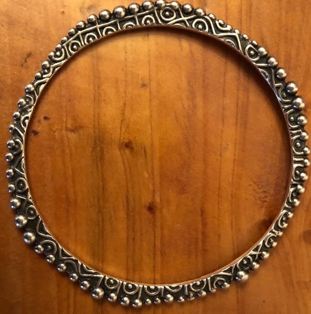 Silpada Sterling Perfectly Quirky Bangle