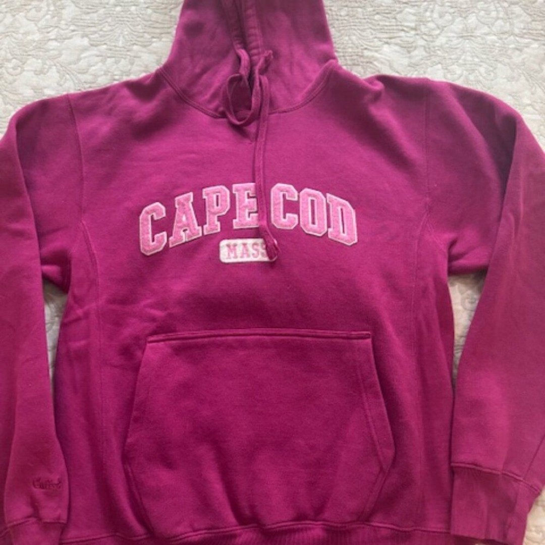 Cuffy's Cape Cod Women's Hoodie/Sweatshirt, Fuchsia/Pink, size M