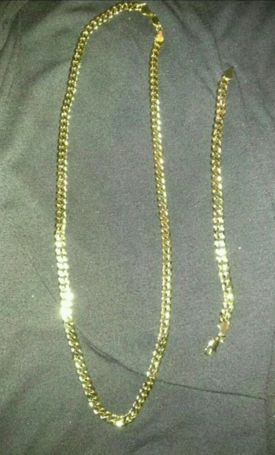 CUBAN LINK CHAIN SET