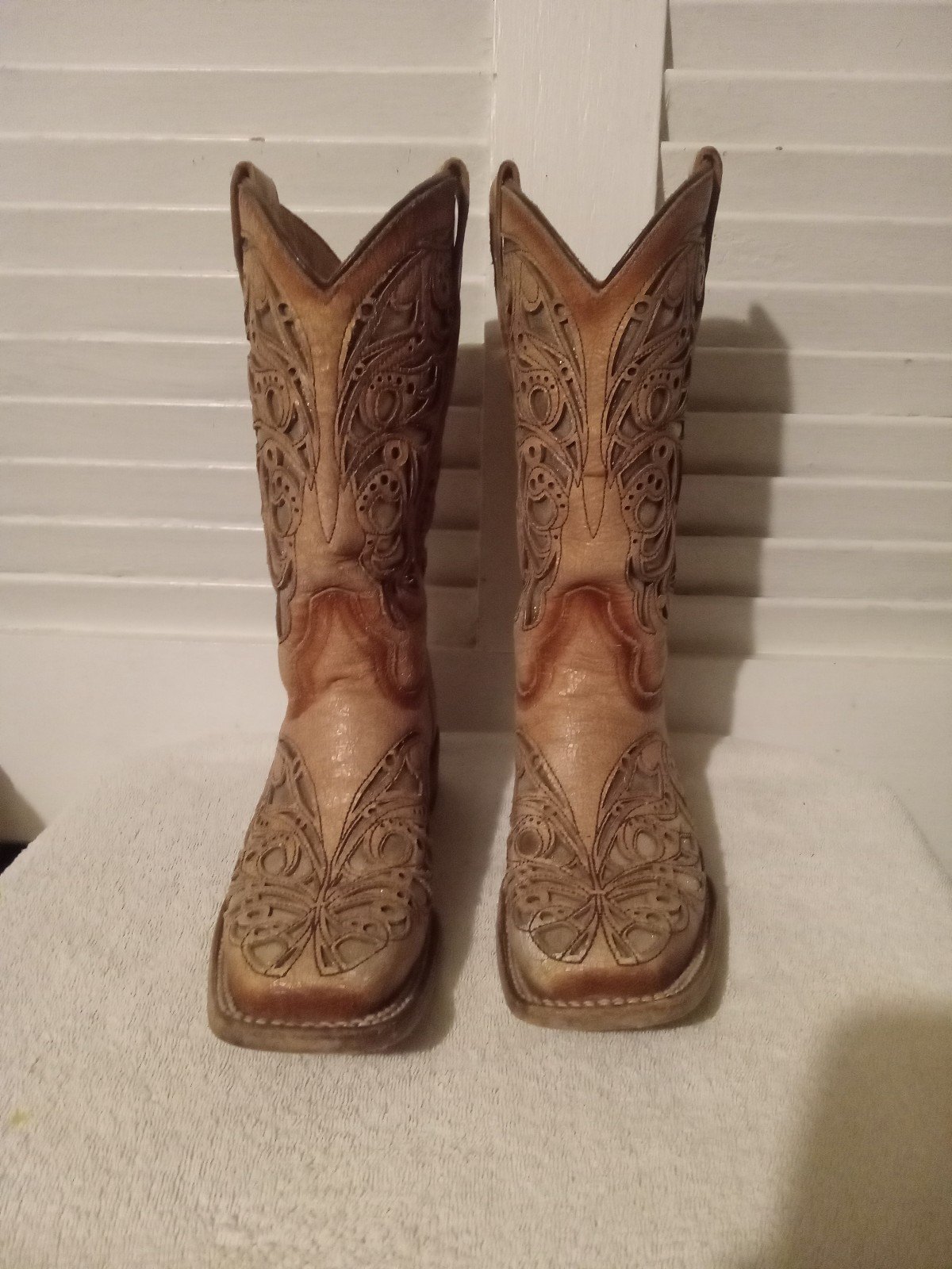 Corral Leather Cowhide Boots