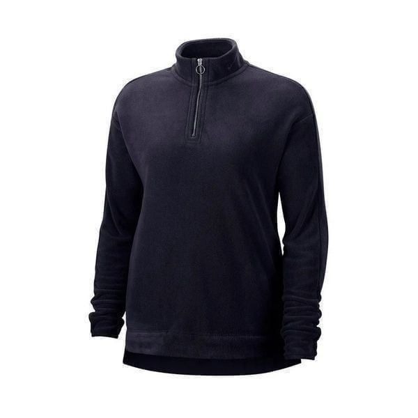 Nike Therma Victory Golf 1/2 Zip Midlayer Fleece Pullover. Black. Women's Medium