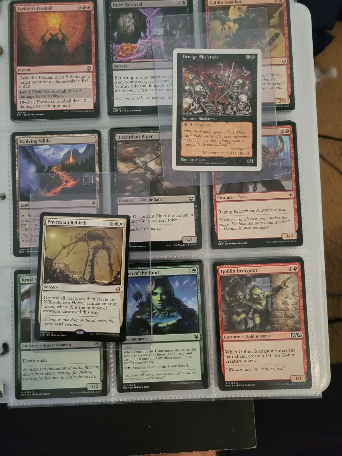 MTG 225 Card lot