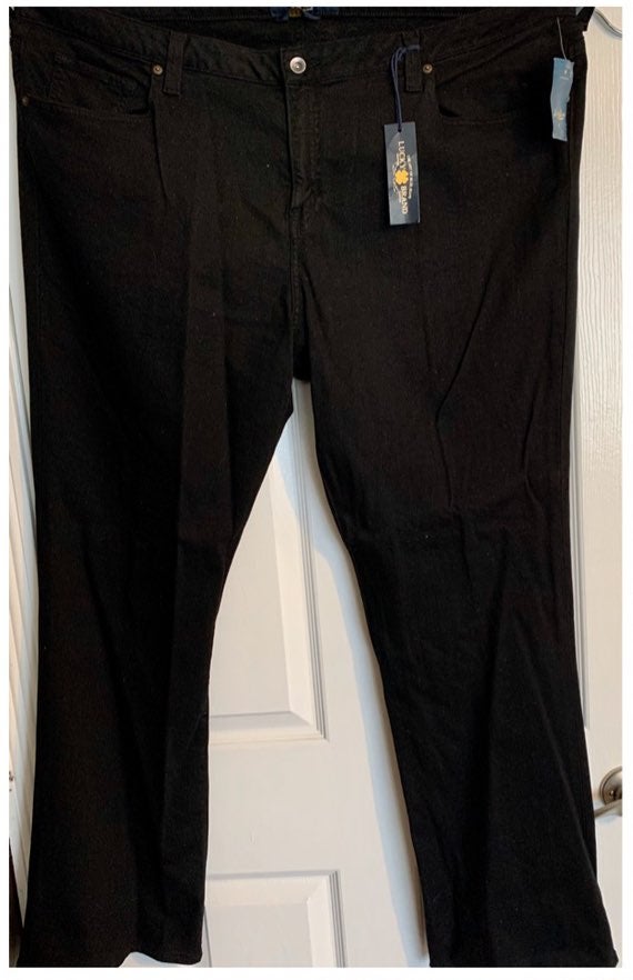 Lucky Brand Plus Size Black Jeans (S:24)