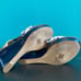 Kate Spade New York Navy Blue Wedge Sandals Women's 10M