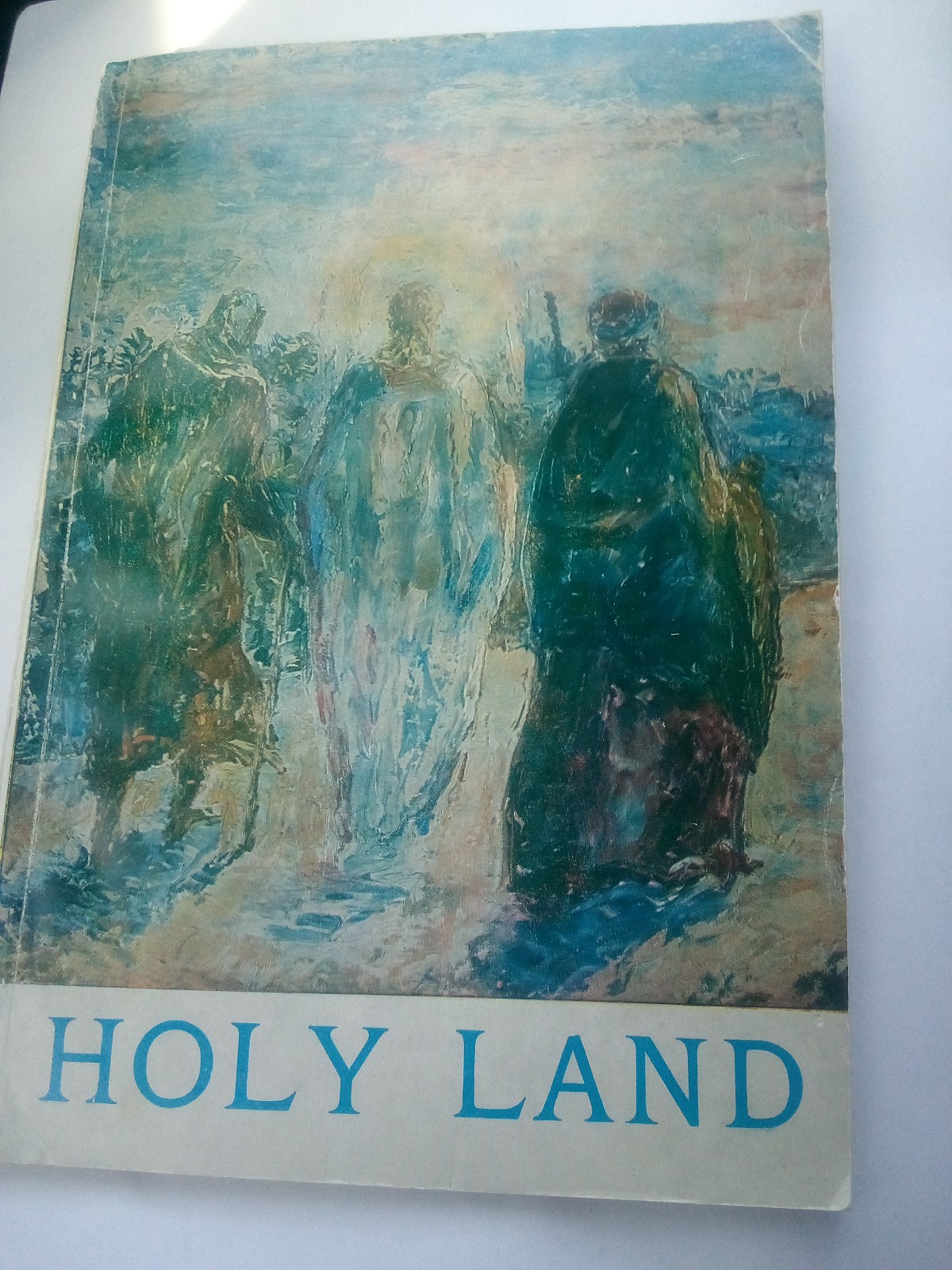 Holy land softback book used oop religion