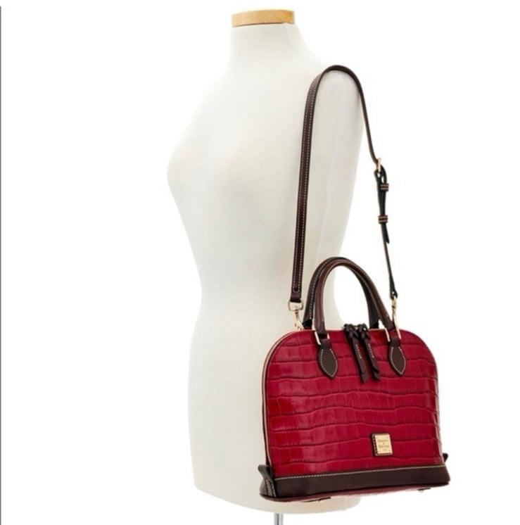 NWOT Dooney & Bourke Oakdale Zip Zip Satchel