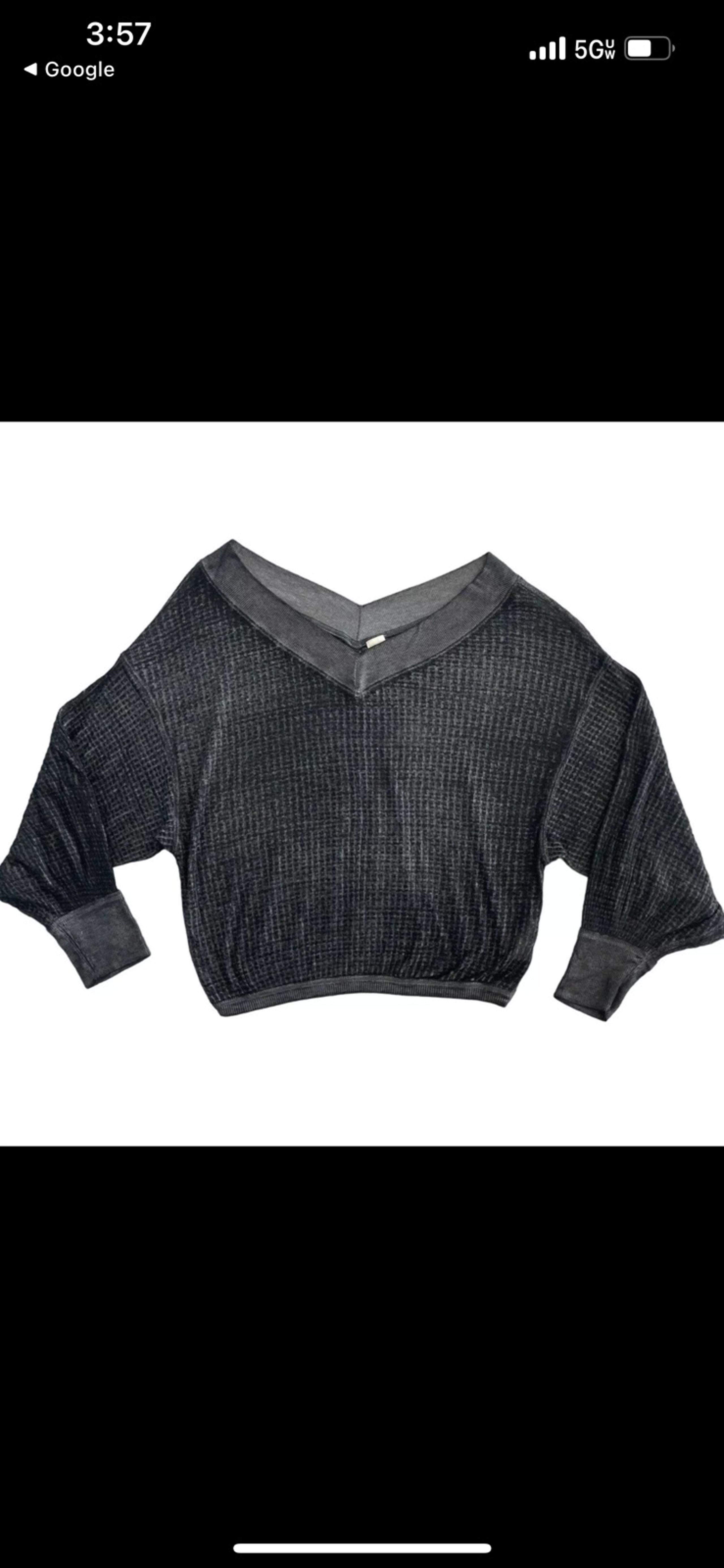 We The Free Waffle Knit Sweater free people xs
