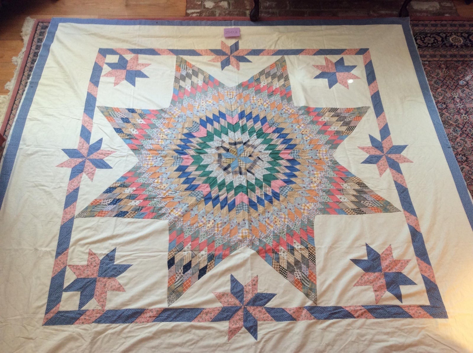 Hand Made UNFINISHED Quilt *DO NOT BUY if you are NOT good at sewing*